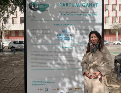 Visita de la UIA a Sevilla para conocer los avances de Cartuja Qanat